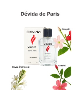 Uzun Süre Kalıcı Kadın Parfüm Çiçeksi Günlük Fresh Edp Vionté Serisi K284