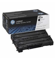 Hp Cf283ad 83a Siyah Orijinal Toner İkili Paket M127 / (Çok Renkli)