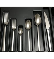 KARDELEN çubuk ( 10 mm ) bıçaklı  6 kişilik 36 parça kaşık çatal bıçak set