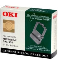 Oki Oki 590 (01108802) Siyah Orjinal Şerit