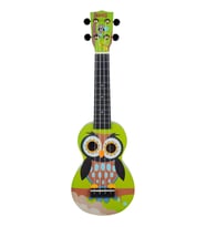 Mahalo MA1WL Art Series Soprano Ukulele (Owl)
