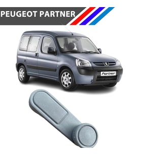 Peugeot Partner Cam Açma Kolu 1 Adet Gri Renk 2003 - 2008