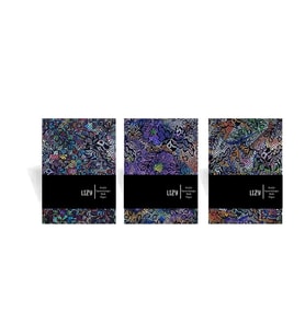 Süet Mozaik Baskılı 14X20 168Yp Çzg.Defter