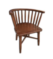 Sandalye 17964 OMURGA Klasik Model Kayın Retro Bambu Ayak Parlak ceviz El Yapım