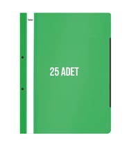 Noki XL Telli Dosya 25'li Paket Açık Yeşil