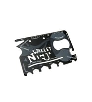 Ninja Wallet Survival Acil Durum Kiti / Kartı - 18 İn 1