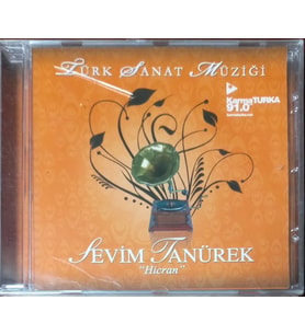 (Plak Değildir CD dir) CD Sevim Tantürk '' Hicran '' Açılmamış Jelatininde CD (Karışık)