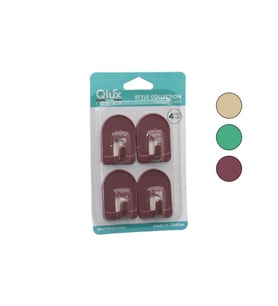 4PCS DOME ASKI NO-1 REKLİ PLASTİK YAPIŞKANLI MONTAJ (5343)