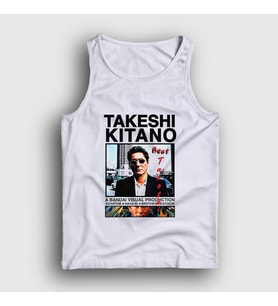 Presmono Unisex Beyaz Beat Takeshi Kitano Atlet 368428tt