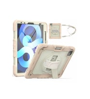 iPad Pro 11 (2020) Kılıf Strap New Tablet Kapak - Pembe
