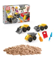 Art Sand İş Makineleri Kum Seti 750 Gr. - Oyun Kumu Seti - Kinetik Kum Seti - Natural Kum - Doğal Ku