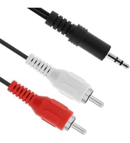 Lexroo PARCBENY 426 RCA STEREO ERKEK 1.5 METRE SES KABLOSU 3.5MM TO 2 ERKEK