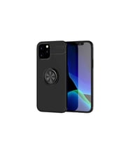 Apple iPhone 12 Pro Uyumlu Kılıf Zore Ravel Silikon Kapak (Siyah)