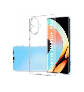 Realme 10 Pro Plus 5G Kılıf Lüx Şeffaf Silikon