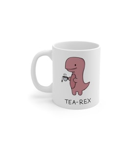 Tea-rex Baskılı Kupa Bardak