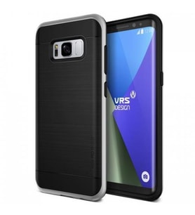 VRS Design Galaxy S8 ile Uyumlu High Pro Shield Kılıf Light Silver