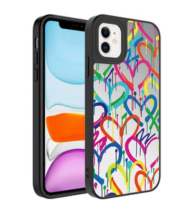 Apple iPhone 11 Kılıf Aynalı Desenli Kamera Korumalı Parlak Zore Mirror Kapak