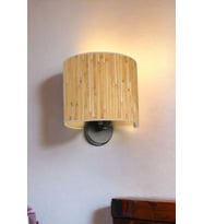 BAMBU 07 ABAJURLU OVAL APLİK