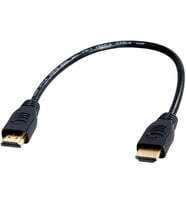 Hdmi 30cm Kısa Hdmi Kablo Altın Uçlu Full Hd 3d Lcd Led Ps3 Uydu Receiver