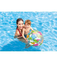 Intex 59040 Şeffaf Sevimli Desenli Top 51 Cm (Karışık)