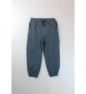 Erkek Çocuk Poplin Jogger Pantolon Gri