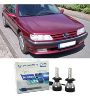 Peugeot 605 Led Xenon Uzun Far Ampulü H1 Access Yeni Seri Beyaz
