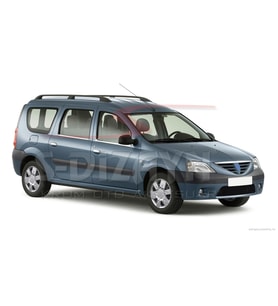 Dacia Logan Mcv Krom Cam Çıtası 4 Prç 2005-2012