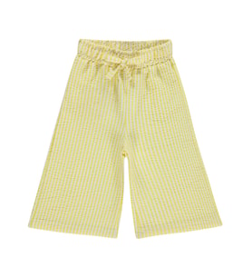 Civil Baby Çizgi Empirmeli 6-18 Ay Pantolon - Sarı