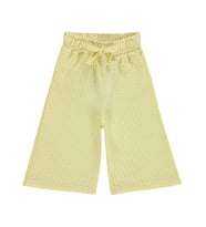 Civil Baby Çizgi Empirmeli 6-18 Ay Pantolon - Sarı