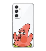 Samsung Galaxy A35 Uyumlu Patrick Star Desenli Şeffaf Telefon Kılıfı