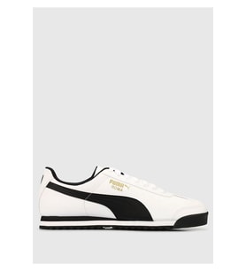 Puma Basic - Erkek Beyaz-Siyah Spor Ayakkabı - 353572 04