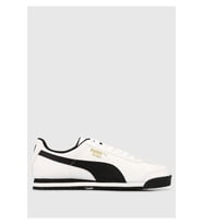 Puma Basic - Erkek Beyaz-Siyah Spor Ayakkabı - 353572 04