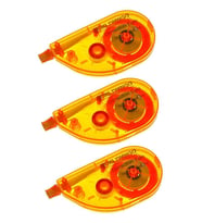 Şerit Daksil 5mmx8 Metre 3 Adet Şerit Düzeltici Twingo Şerit Silici Correction Tape (Beyaz)