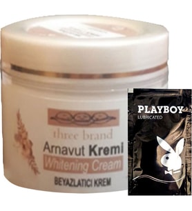 Three Brand Arnavut Whitens Cream 100 ml + 1 Adet Jel Hediye