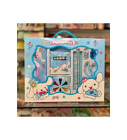 Kuromi Sanrio 9 Parça Kırtasiye Seti Okul seti Kuromi Kırtasiye Seti (Mavi)