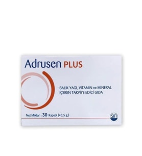Adrusen Plus Gıda Takviyesi 30 Kapsül