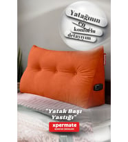 Yatak Başı Yastığı Sırt ve Bel Destek Yastığı 90 cm Yaslanma ve Dinlenme Yastığı
