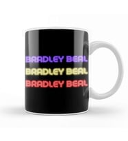 Bradley Beal   Basketball gifts Vintage Retro Rainbow Qquotes For BOYS AND Dad Kupa Bardak Porselen
