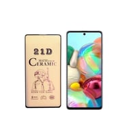 Galaxy Samsung A71 Tam Kaplayan 5d Mat Nano Kırılmaz Cam
