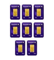 Nadir Gold 24 Ayar 8 Gram Külçe Altın
