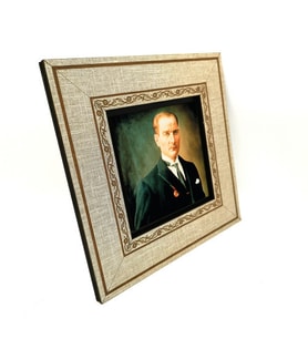Atatürk Baskılı MDF Tablo