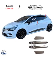 Renault Clio 4 Hb Krom Kapı Kolu 4 Kapı 2012-2018 P.çelik (sensörlü)