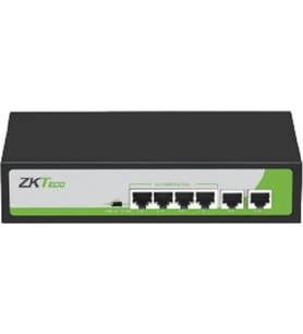 Zkteco PE042-55-C 4 Port Poe Switch (Siyah)