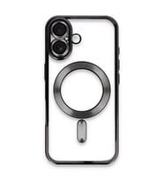 Apple İphone 16 Kılıf Kross Magneticsafe Kapak - Siyah