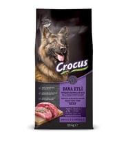 Crocus Biftekli Pirinçli Yetişkin Köpek Maması 15 Kg