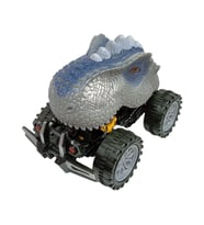 Sürtmeli Dinazor Robota Dönüşen Araba 14 Cm - Gri