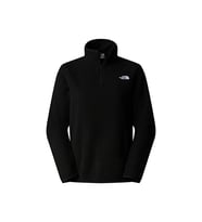 The North Face W Glacier Fleece 1/4 Zip Jacket Kadın Outdoor Çeyrek Fermuarlı Polar Üst NF0A8D2JJK31 Siyah