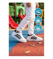 Lafonten 754 F Siyah-Lila Cırtlı Kız Çocuk Spor Ayakkabı