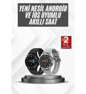 Northcity Akıllı Saat Çok Fonksiyonlu Silikon Kordon - Çağrı Cevaplayan Bildirimli Uzun Pil Ömrü