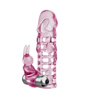 Lilitu Shop 13 cm Klitoris Uyarıcılı Titreşimli Penis Kılıfı